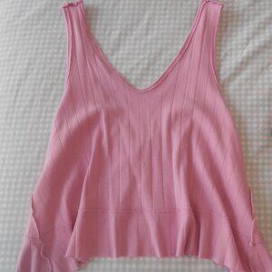 Free People Women's Pink Vest